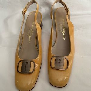 Vintage Ferragamo Sling Back Heels